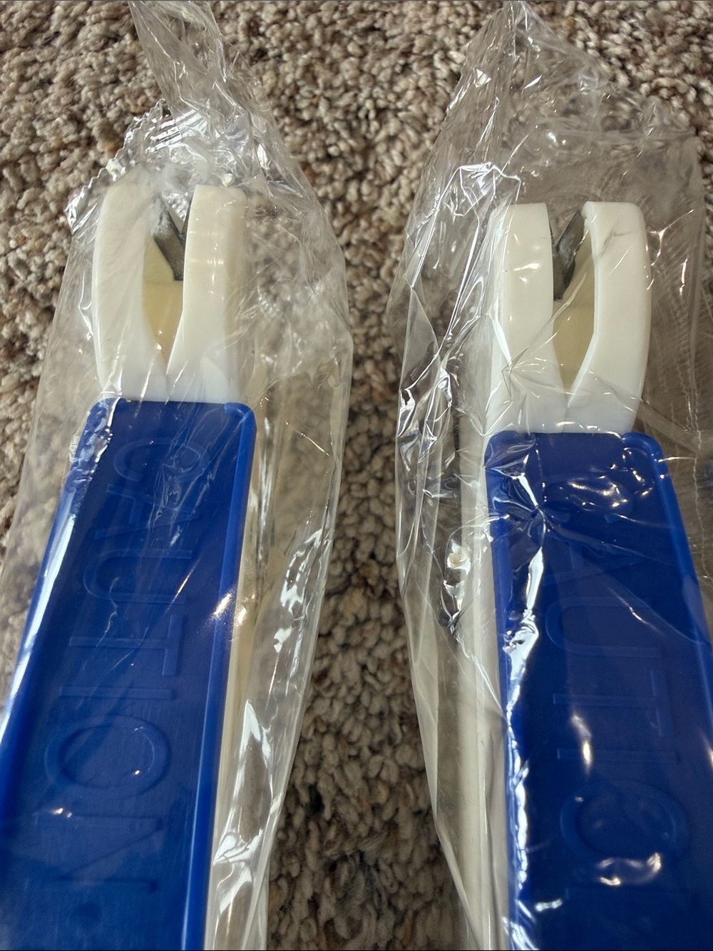 🔪 Two Blue and White Knife sharpeners-NEW